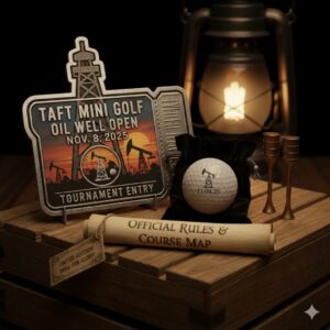 Taft mini golf tournament November 8, 2025